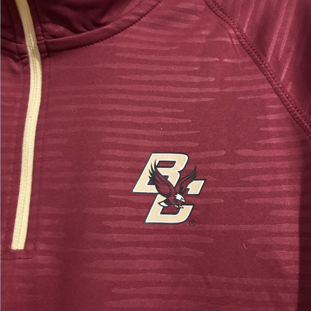 Boston College Quarter-Zip Pullover XL. - Picture 3 of 5